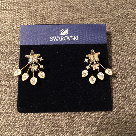 Swarovski Jewelry - Swarovski star earrings